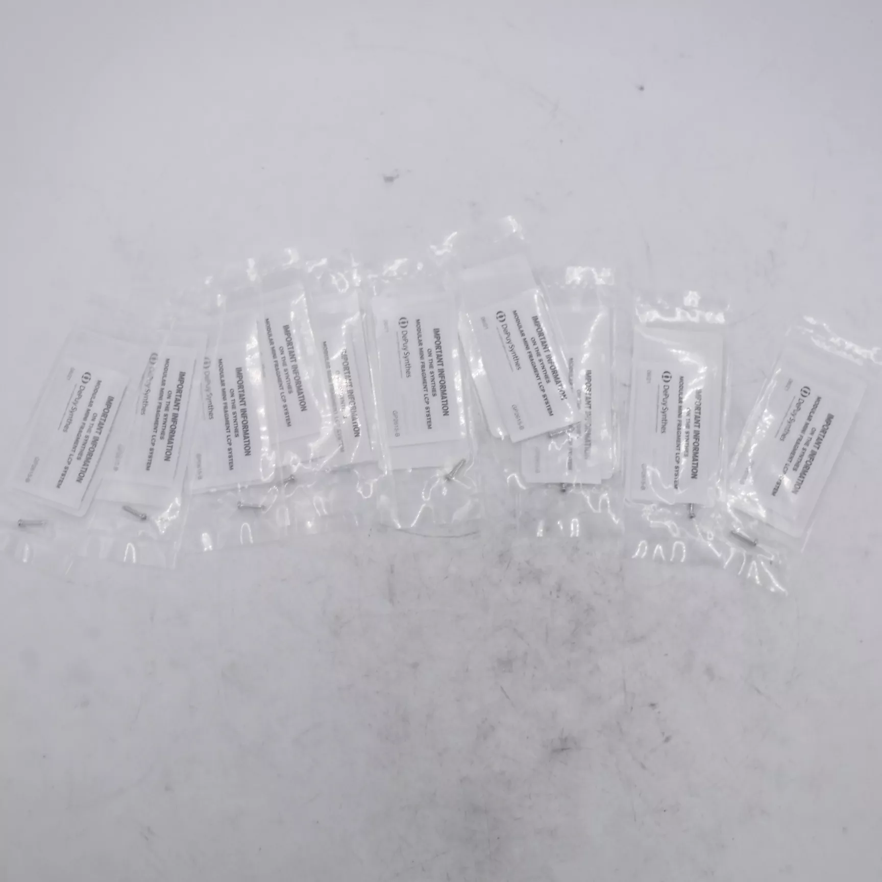 10 Pack Depuy Synthes 2.4mm x13mm Stainless Self Tapping Screws 201.763 T8 Star