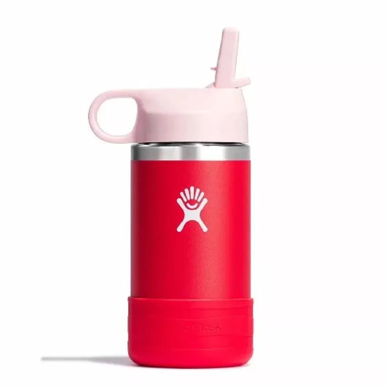 12 oz Kids Wide Straw Cap w/Boot