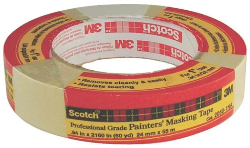 3M 205024 Masking Tape General Painting, 94" x 60 Yd