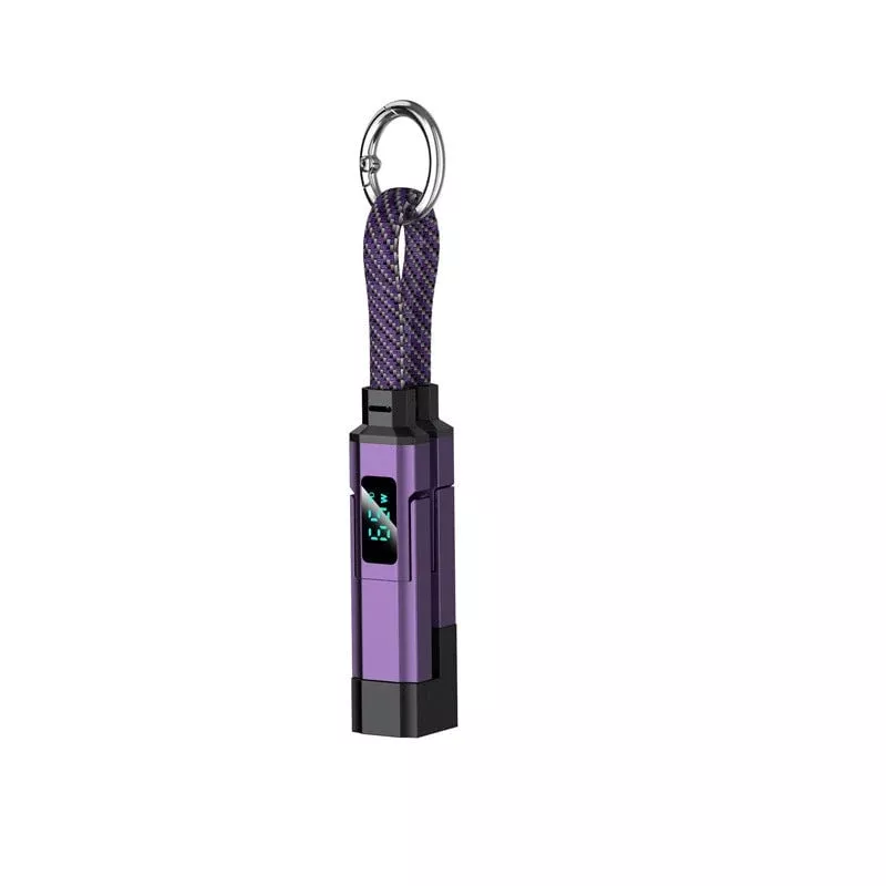 4-in-1 Smart Display Keychain Cable