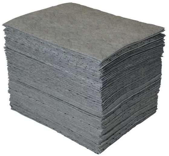 Absorbent Pads - Brady Basic Universal Heavy Weight, (Case of 100), BPU100