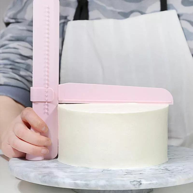 Adjustable Cake Scraper Edge Smoother Spatula