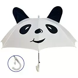 Adorable Panda Umbrella with Whistle for Kids