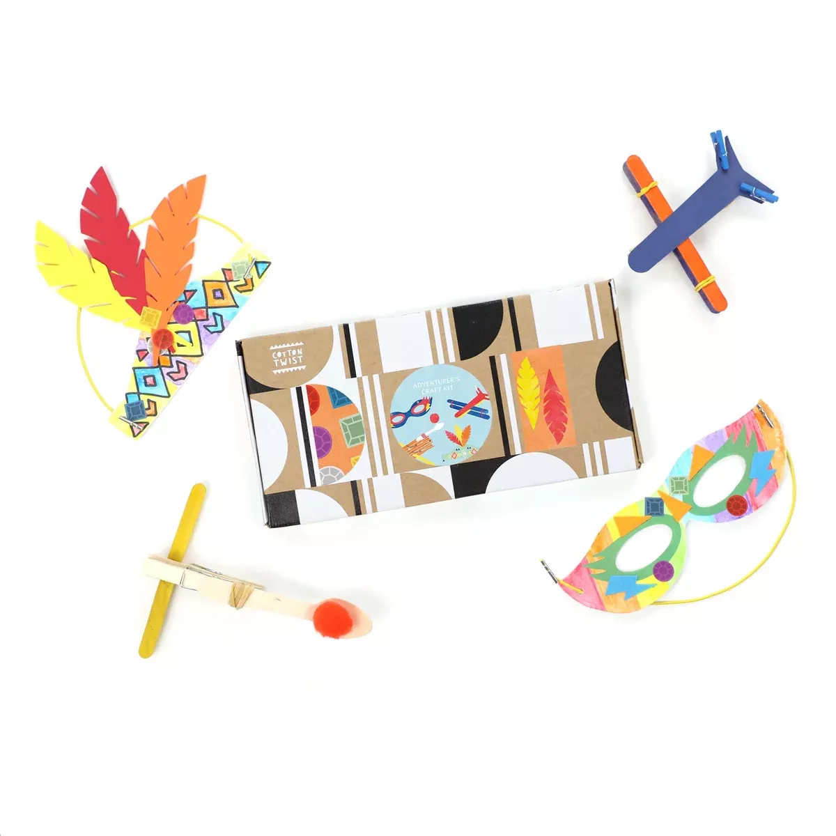Adventurers Craft Kit Activity Box - Cotton Twist