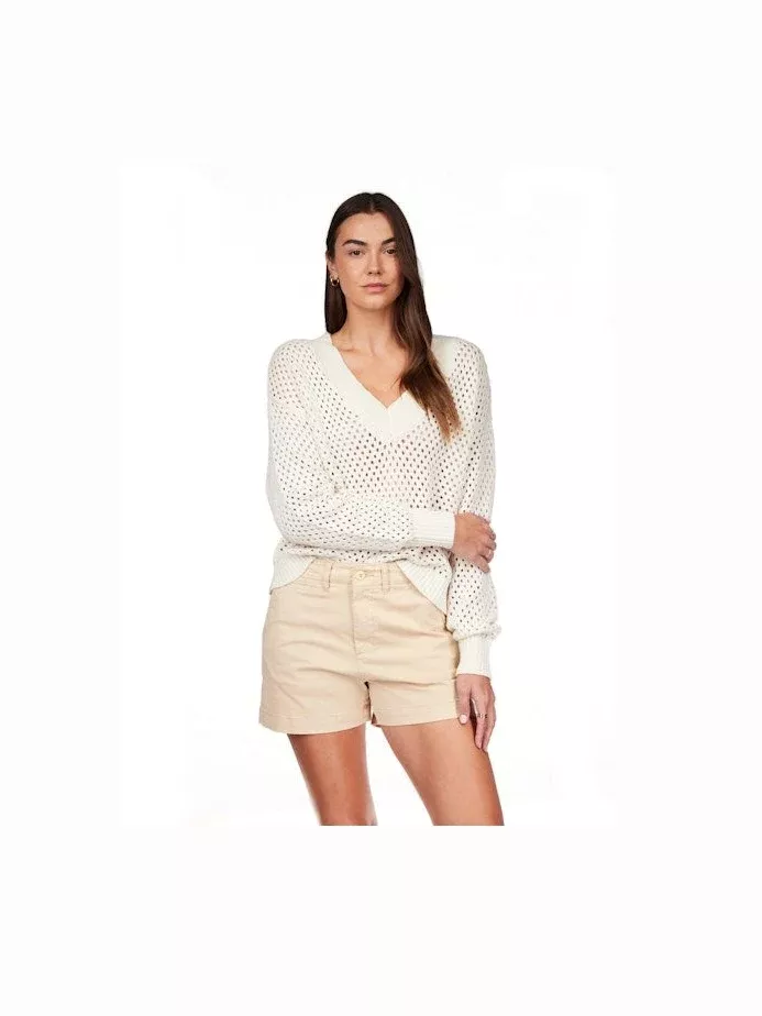 Airy Openwork Sweater