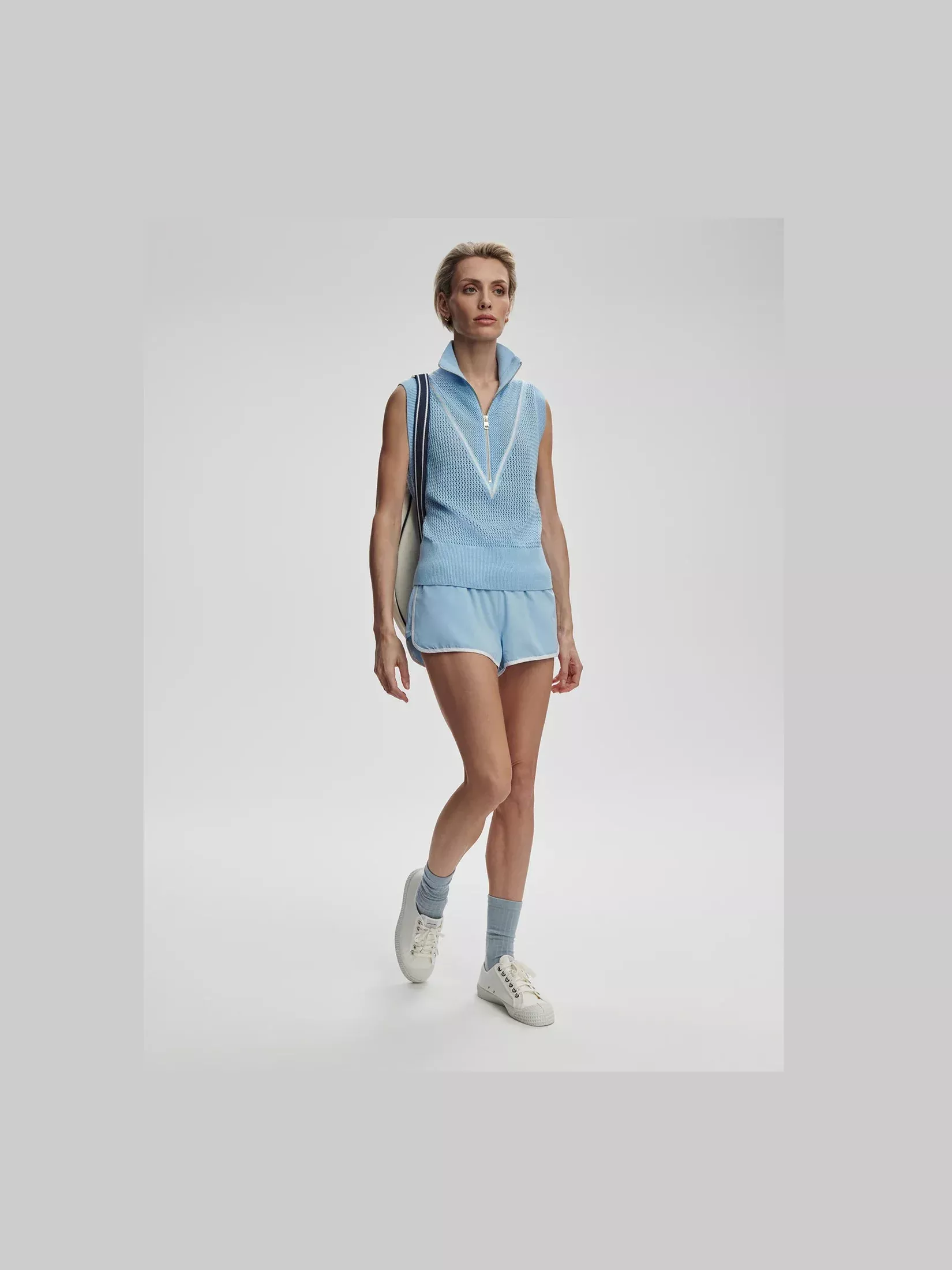 Allena Half Zip Vest