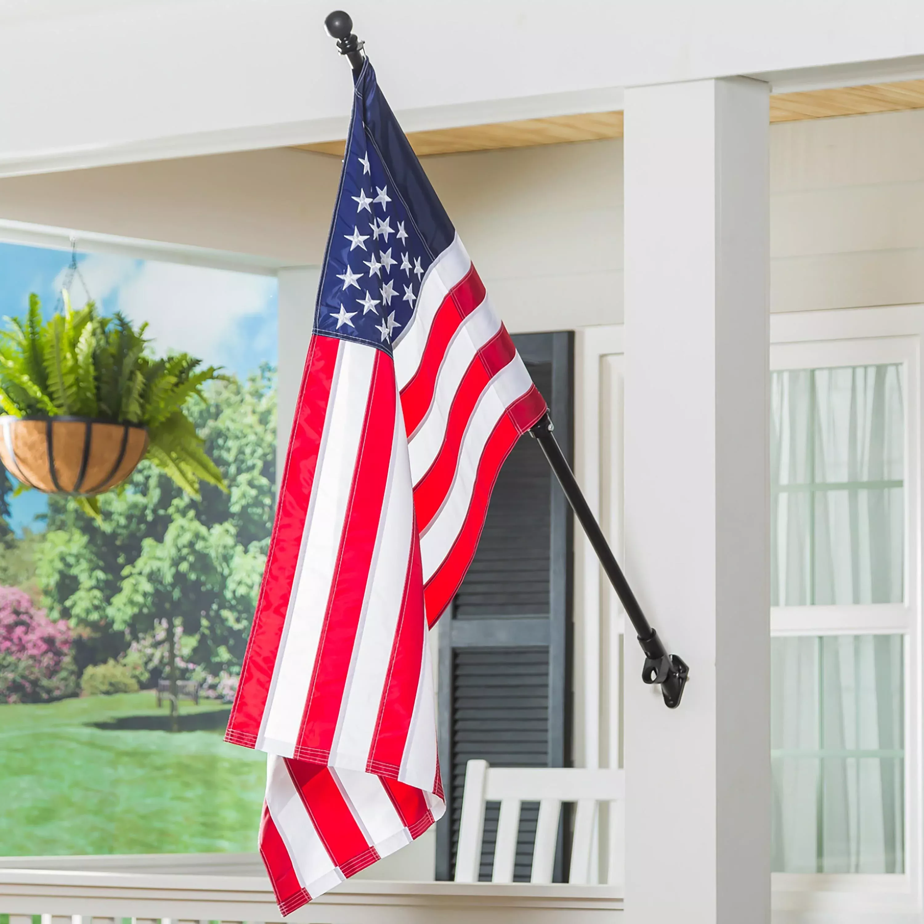 American Flag House Flag