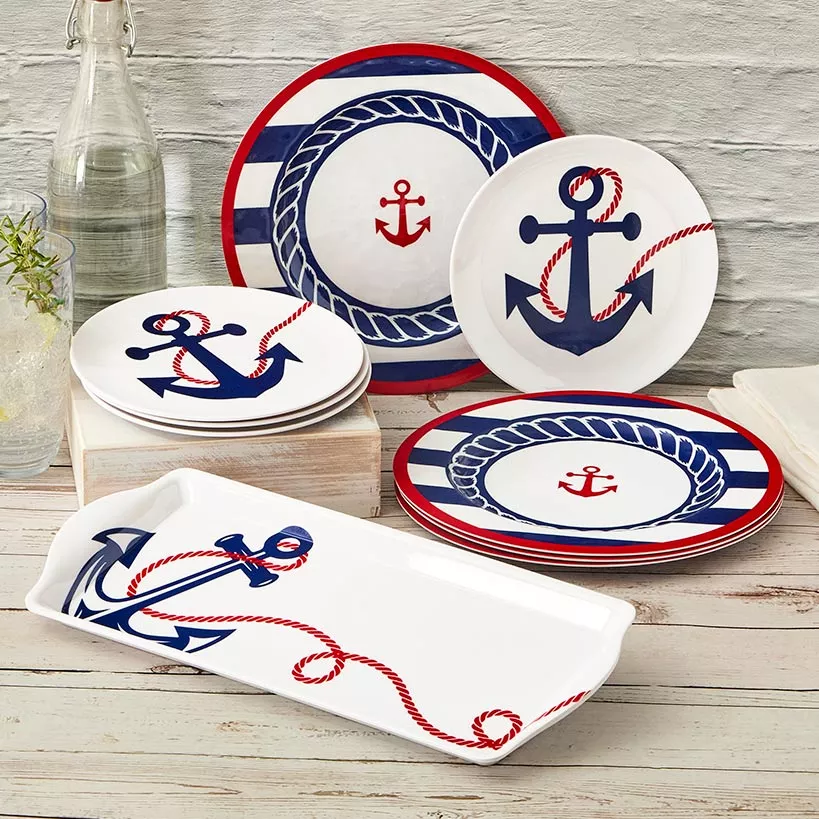 Anchors Away Dinnerware