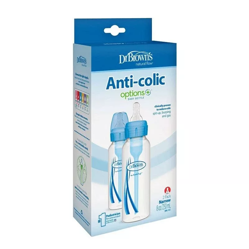 Anti-Colic Options+ Narrow Baby Bottles