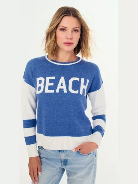 Beach Crew Sweater - Denim