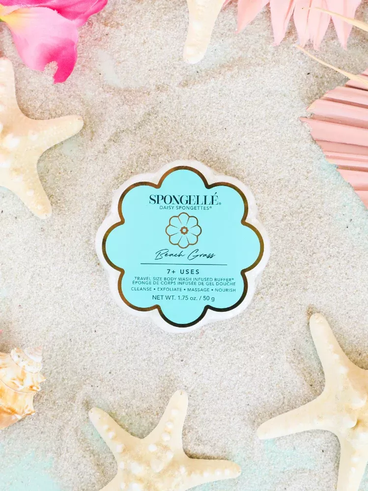 Beach Grass Daisy Spongette | Soap Sponge | Soap Buffer