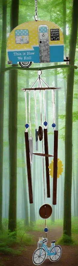 Blue Camper Chime