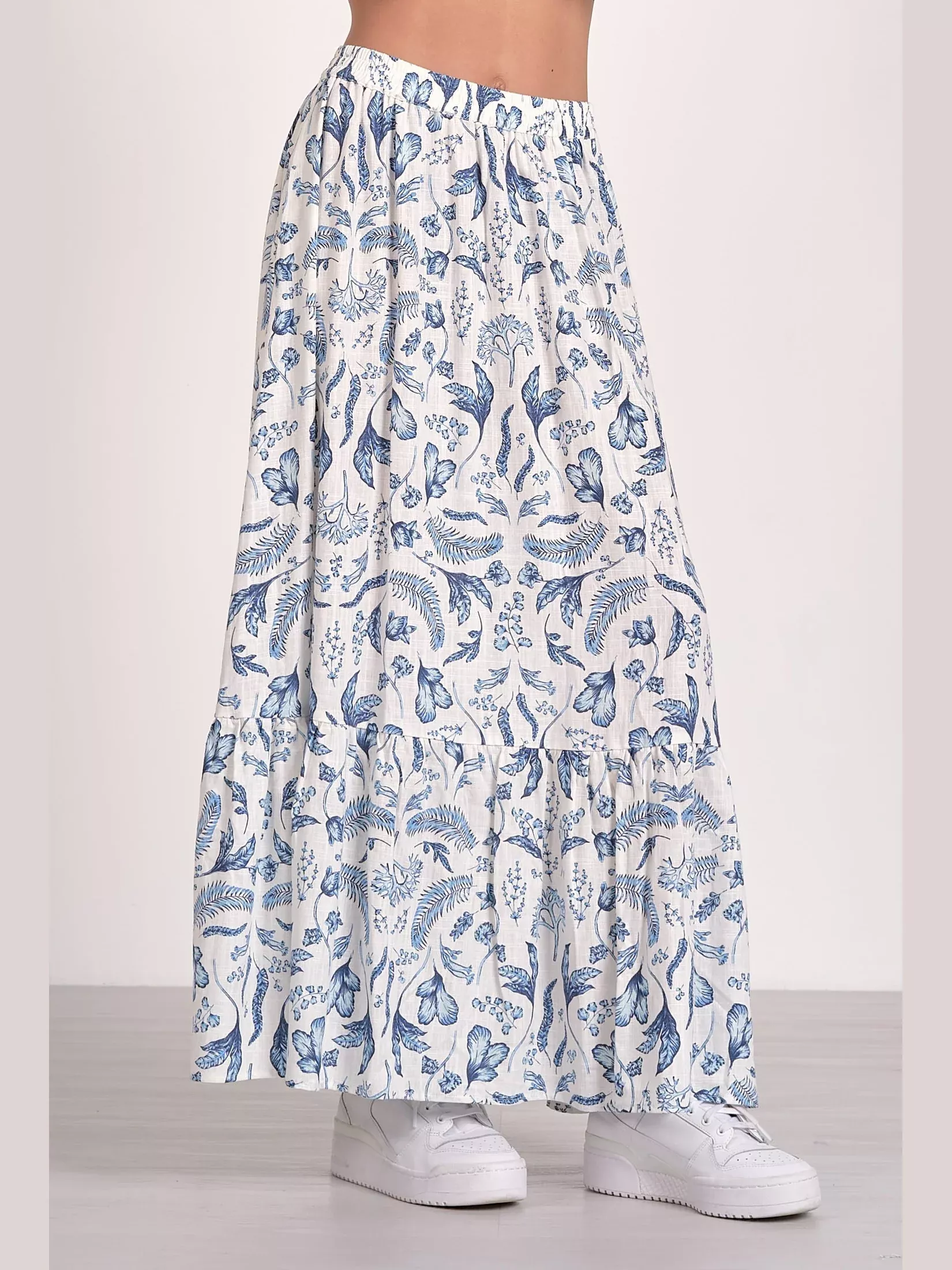 Blue Porcelain Skirt