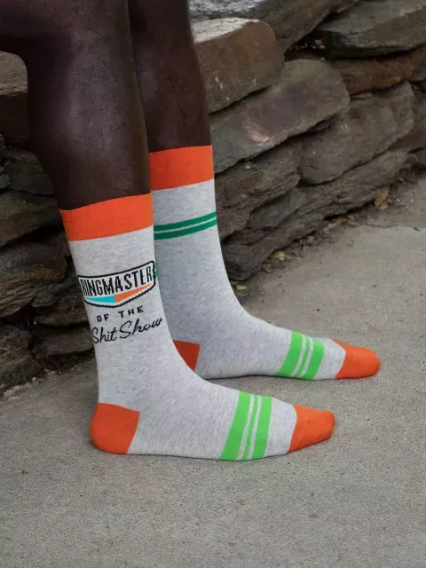 Blue Q - Men's Crew Socks, Ringmaster