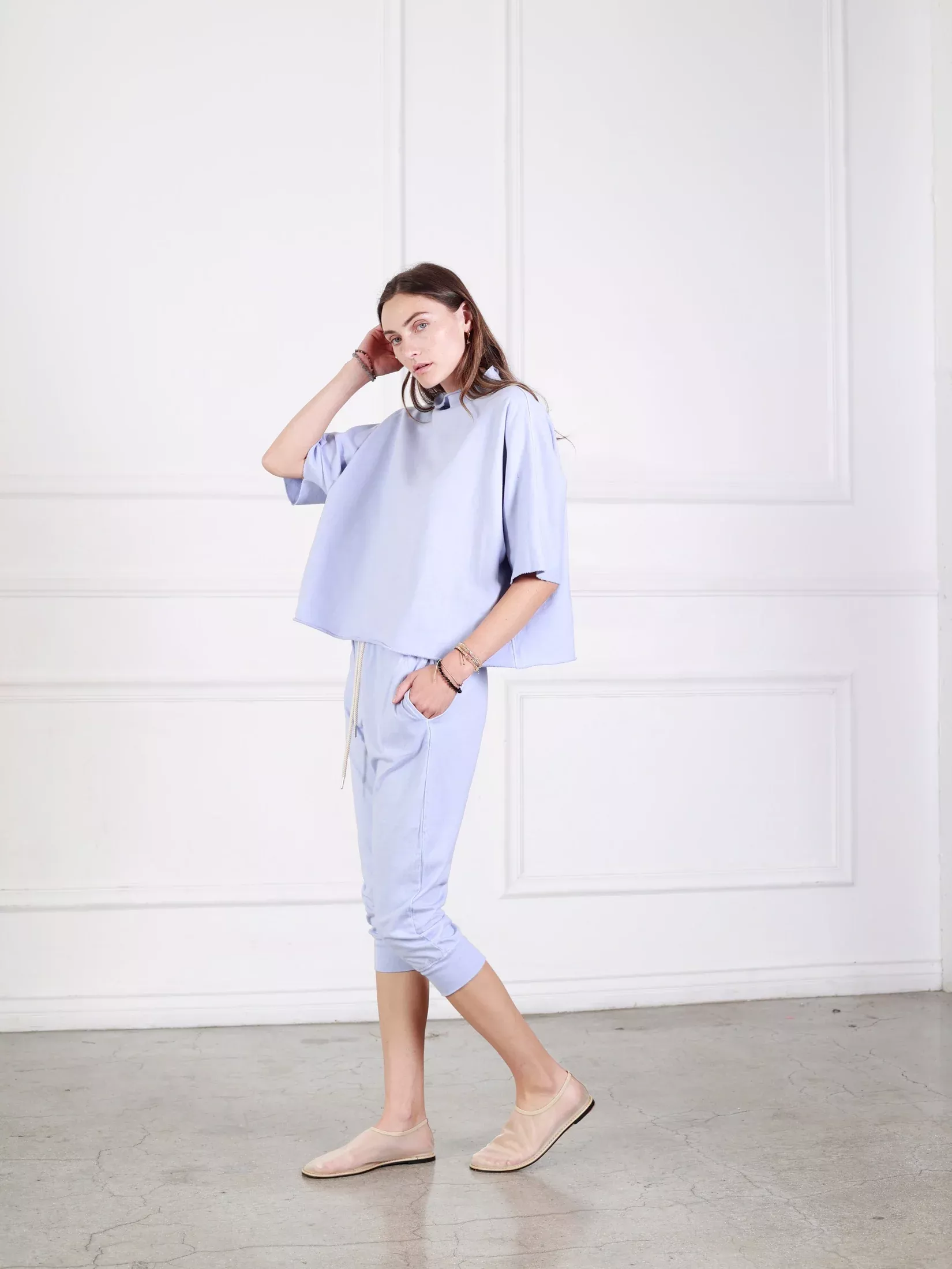 Bo Mock Neck Poncho