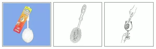 Brushtech Goblet Washing Brush