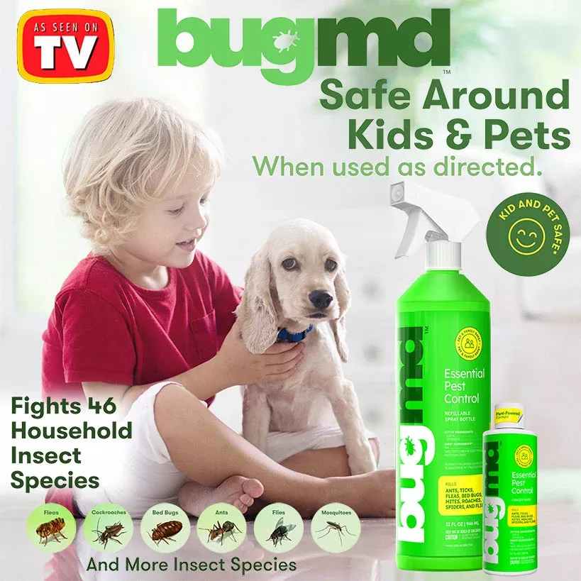 BugMD™ Essential Pest Control - Safe and Effective Pest Elimination