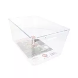 Bulk Clear Plastic Containers with Lids – 308 oz XXLarge Storage Box