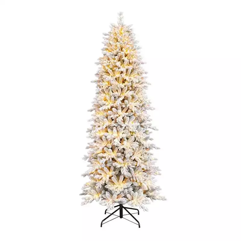 (C4) Pre-Lit Bradley Spruce Tree, 9'
