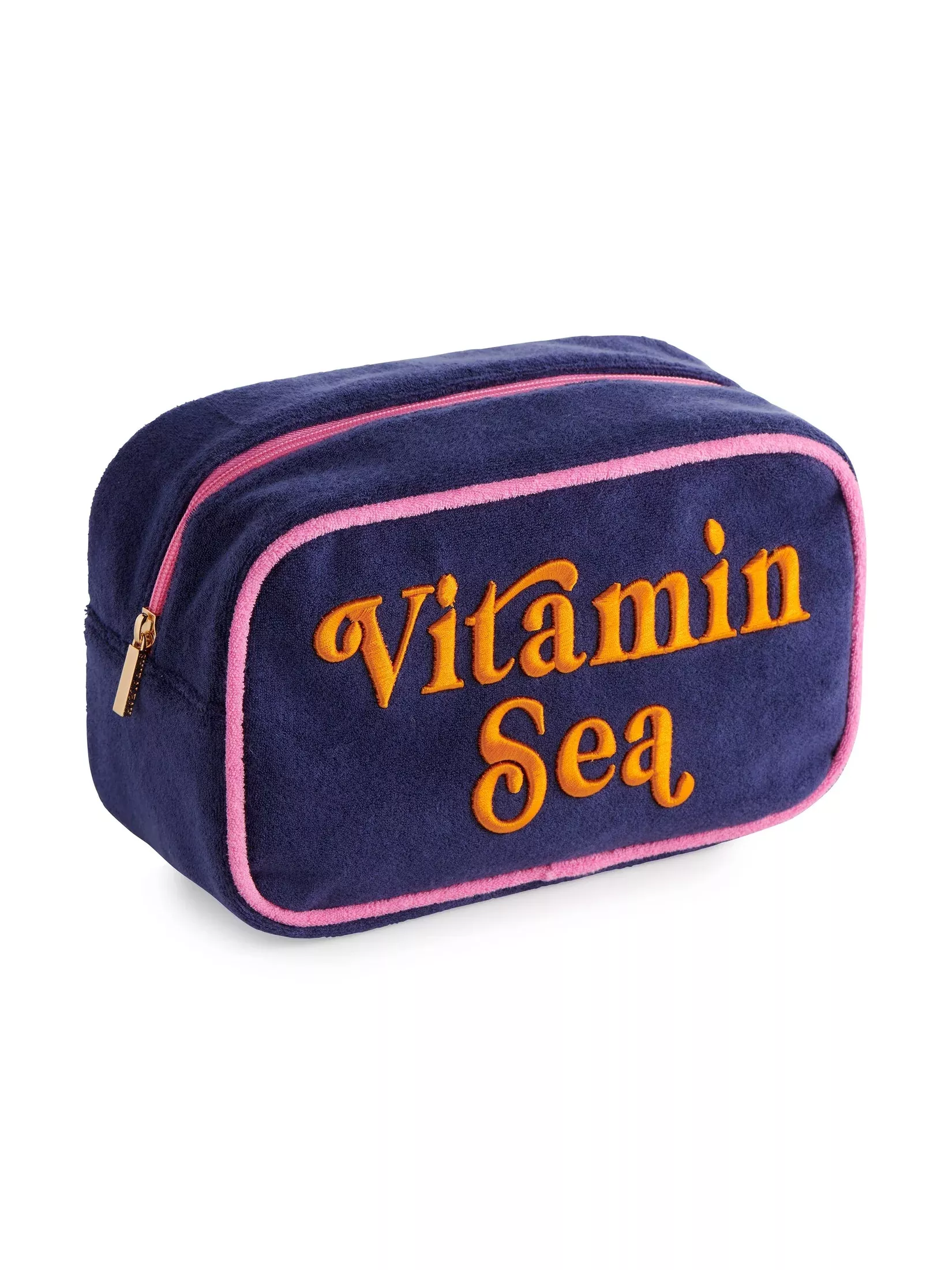 CABANA "VITAMIN SEA" MEDIUM ZIP POUCH