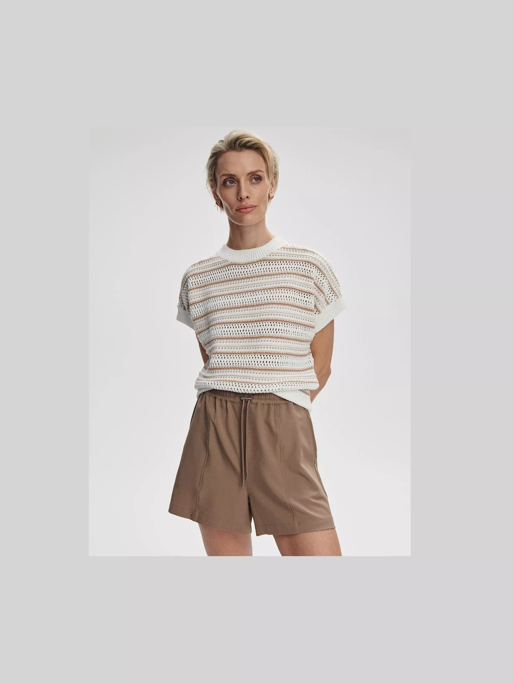 Ciara Stripe Knit Top