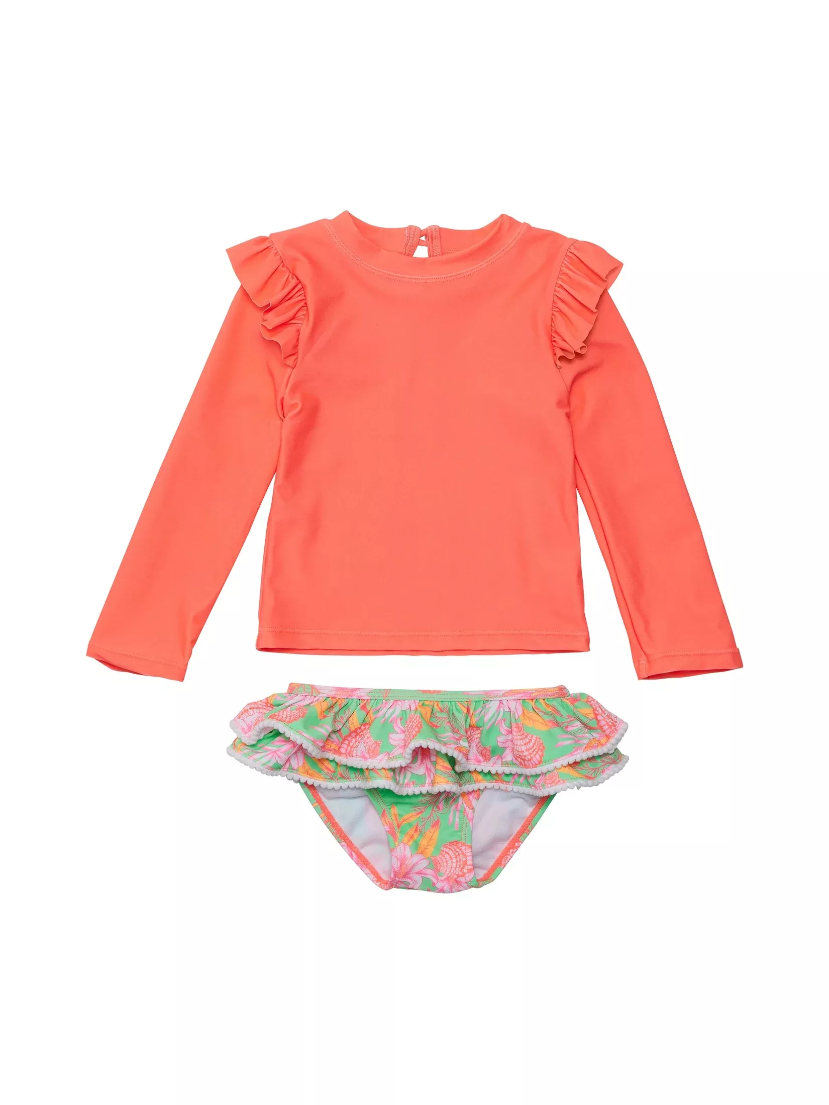 Coastal Shells Sustainable Ruffle Set