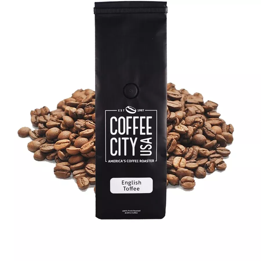 Coffee City - English Toffee Coffee, 1 Pound