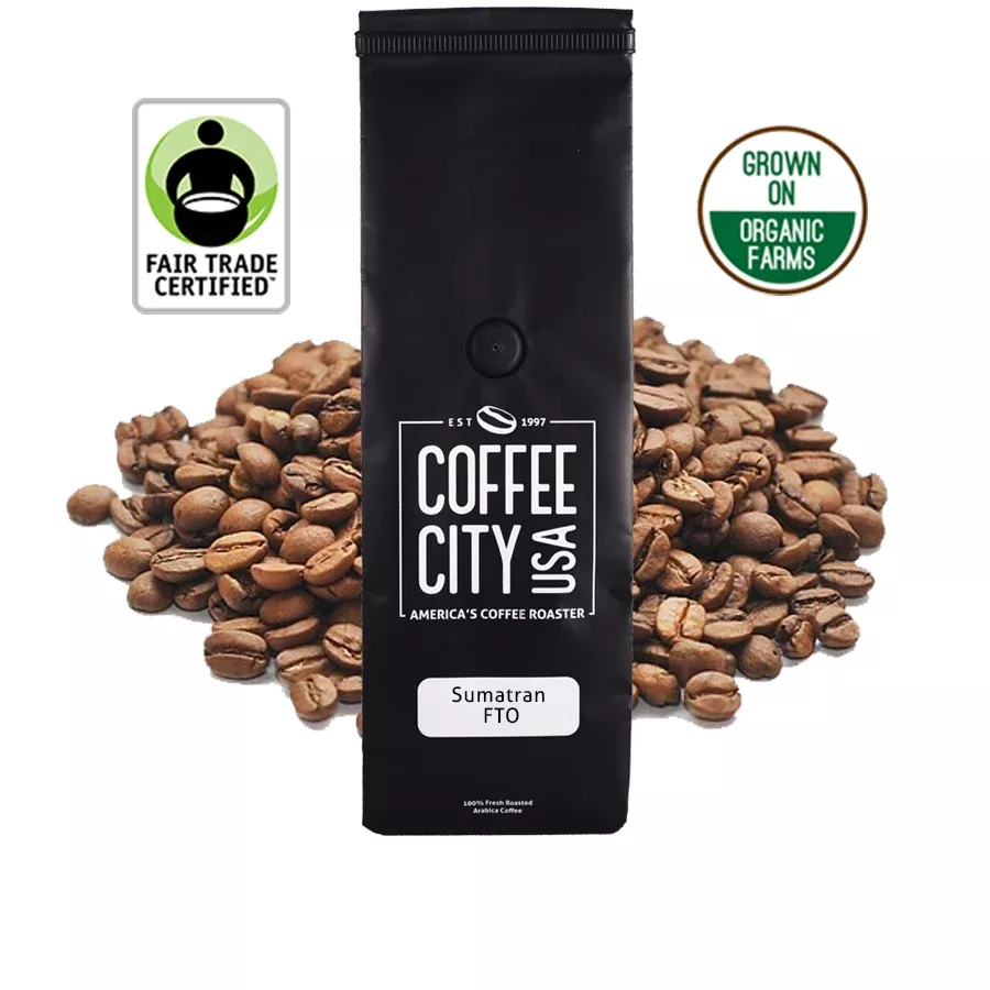 Coffee City - Sumatra Mandheling Coffee, 1 Pound