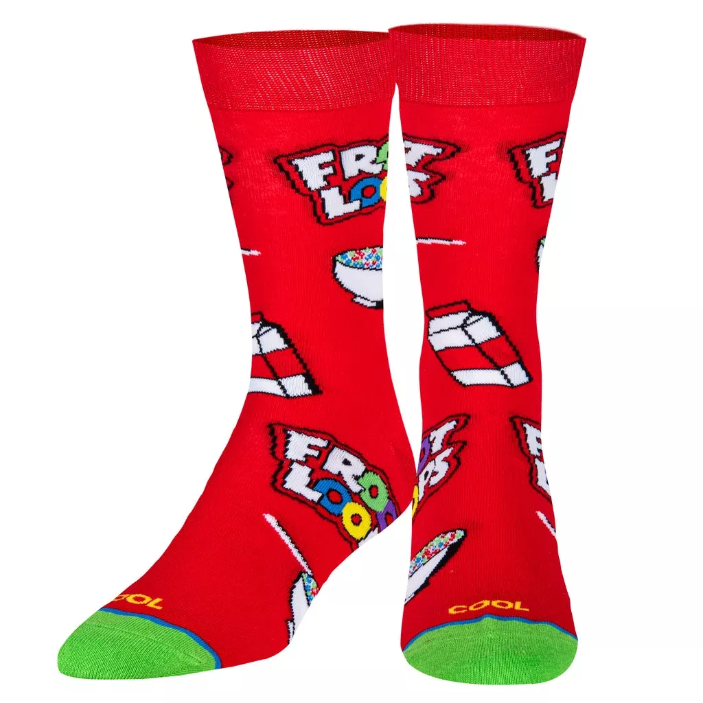 Cool Socks - Froot Loops Men's Crew Socks