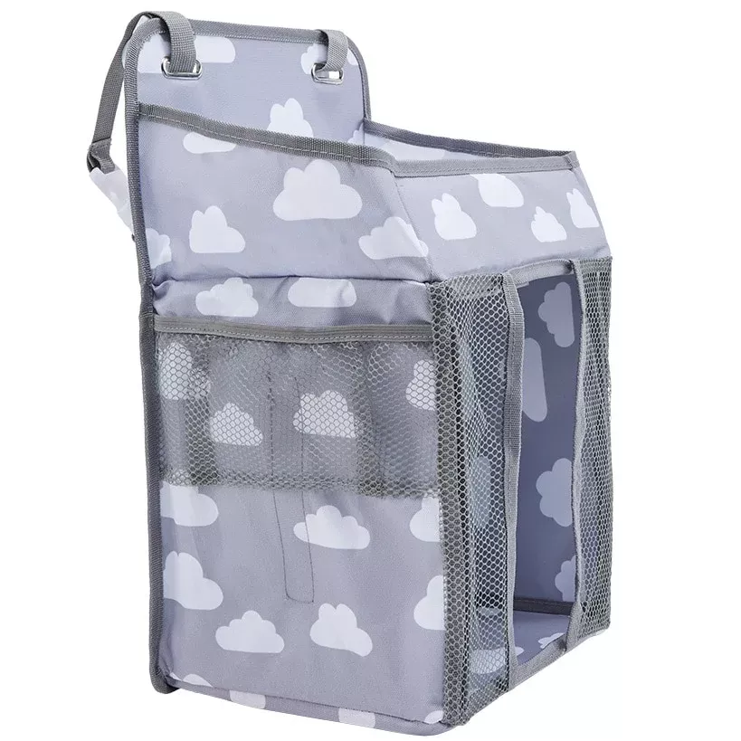 Crib Storage Bag and Diaper Caddy