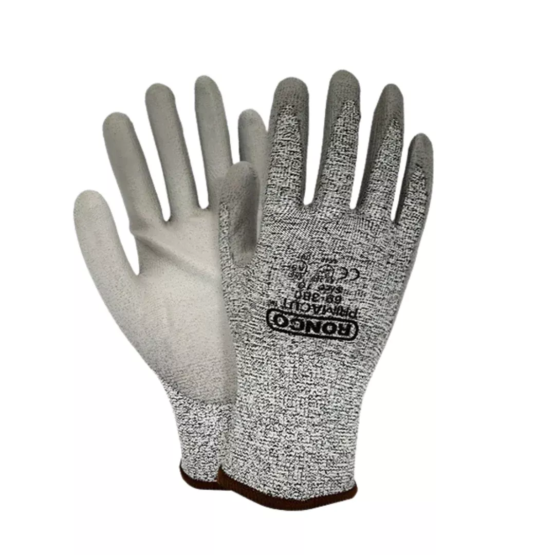 Cut Resistant Gloves - Ronco Primacut PU-Coated Palms HPPE, 69-380
