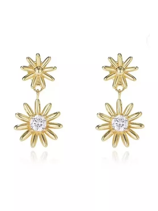 Daisy Drop Earrings