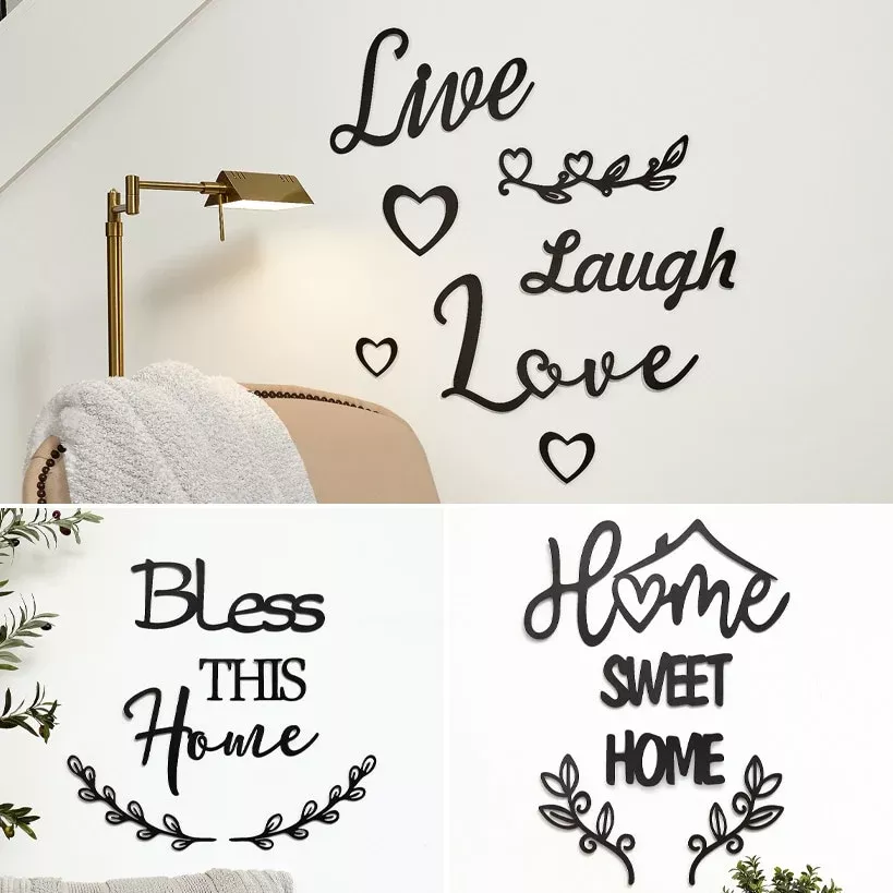 Decorative Sentiment Wall Art