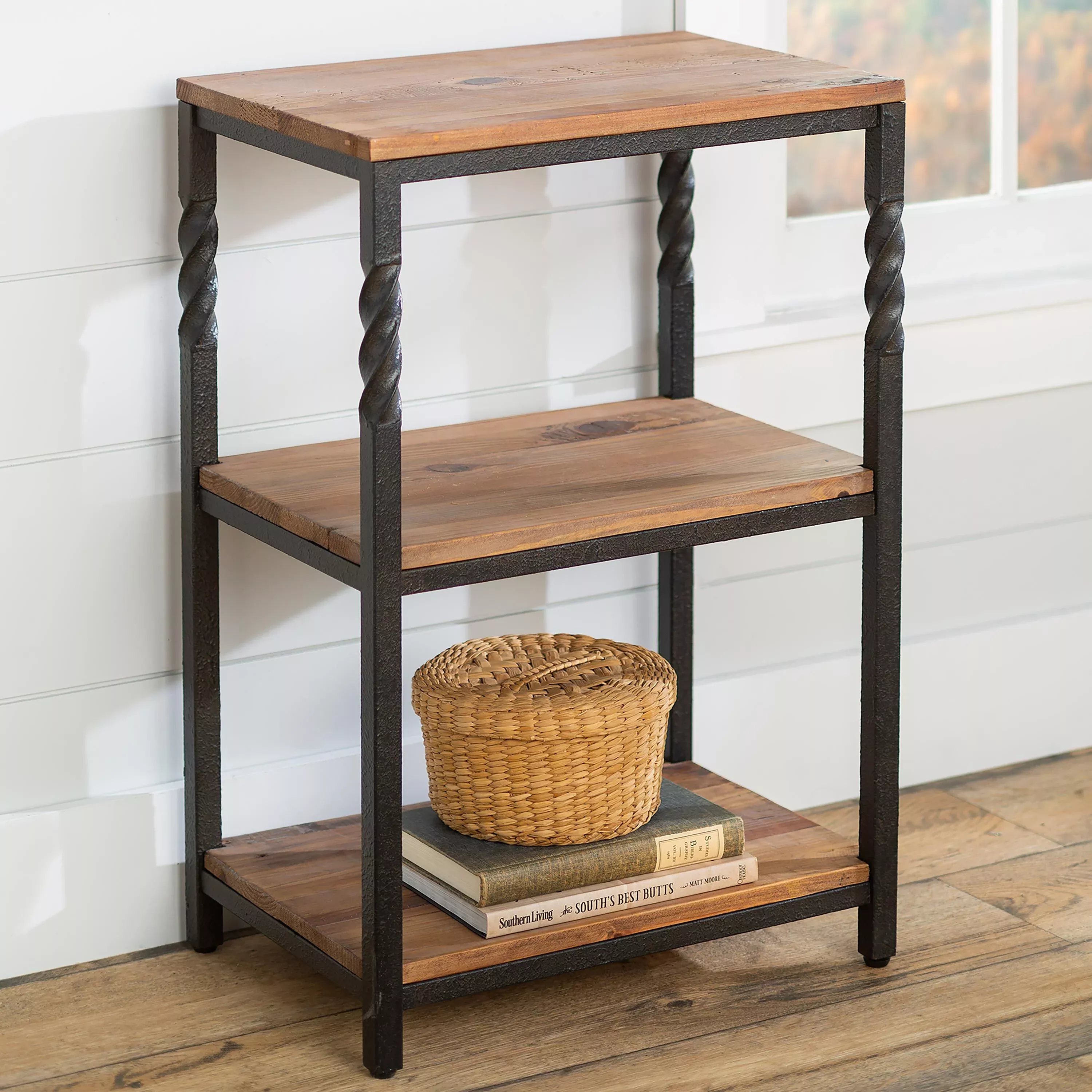 Deep Creek End Table with Shelves