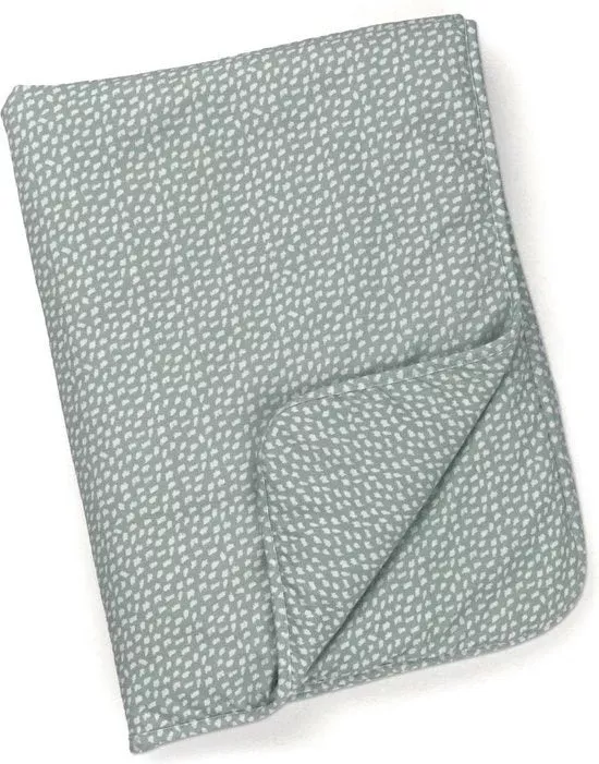 Doomoo Dream Cloudy Kaki Organic Cotton Blanket