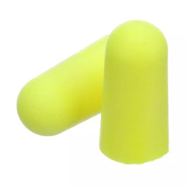 Earplugs - 3ME-A-Rsoft™ Yellow Neon Uncorded (Box of 200 Pairs), 312-1250