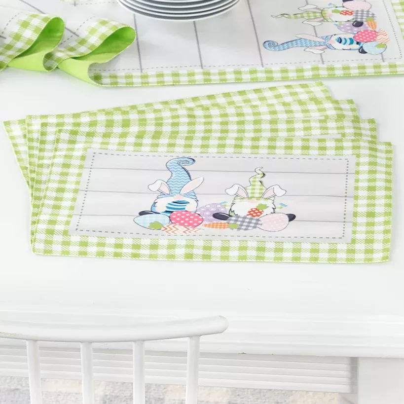 Easter Table Set of 4 Placemats
