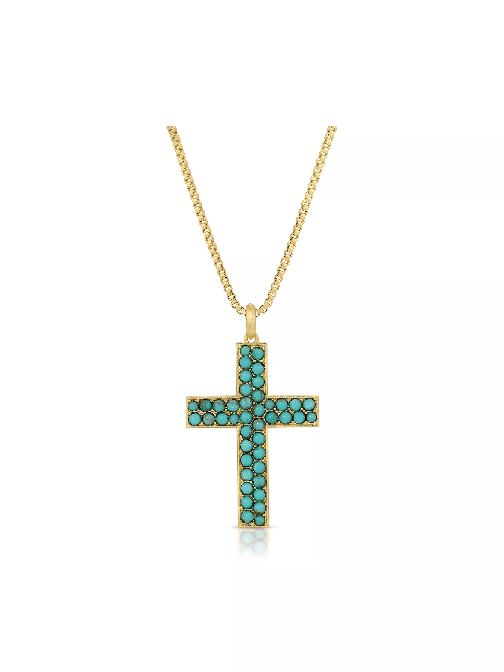 Elpis Cross Necklace