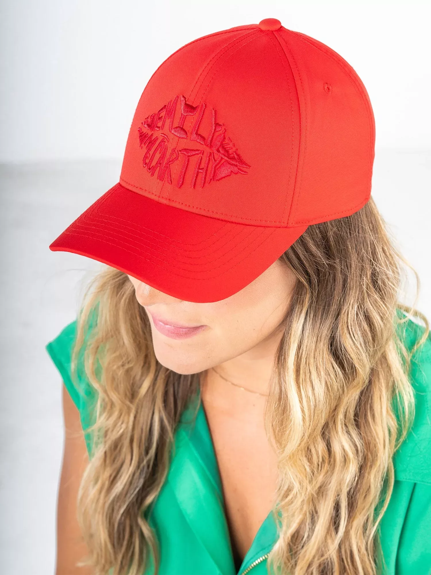 Emily McCarthy Shaped Kiss Luxury Cap