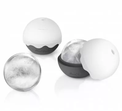 Final Touch - Silicone Ice Ball Molds, Set of 2
