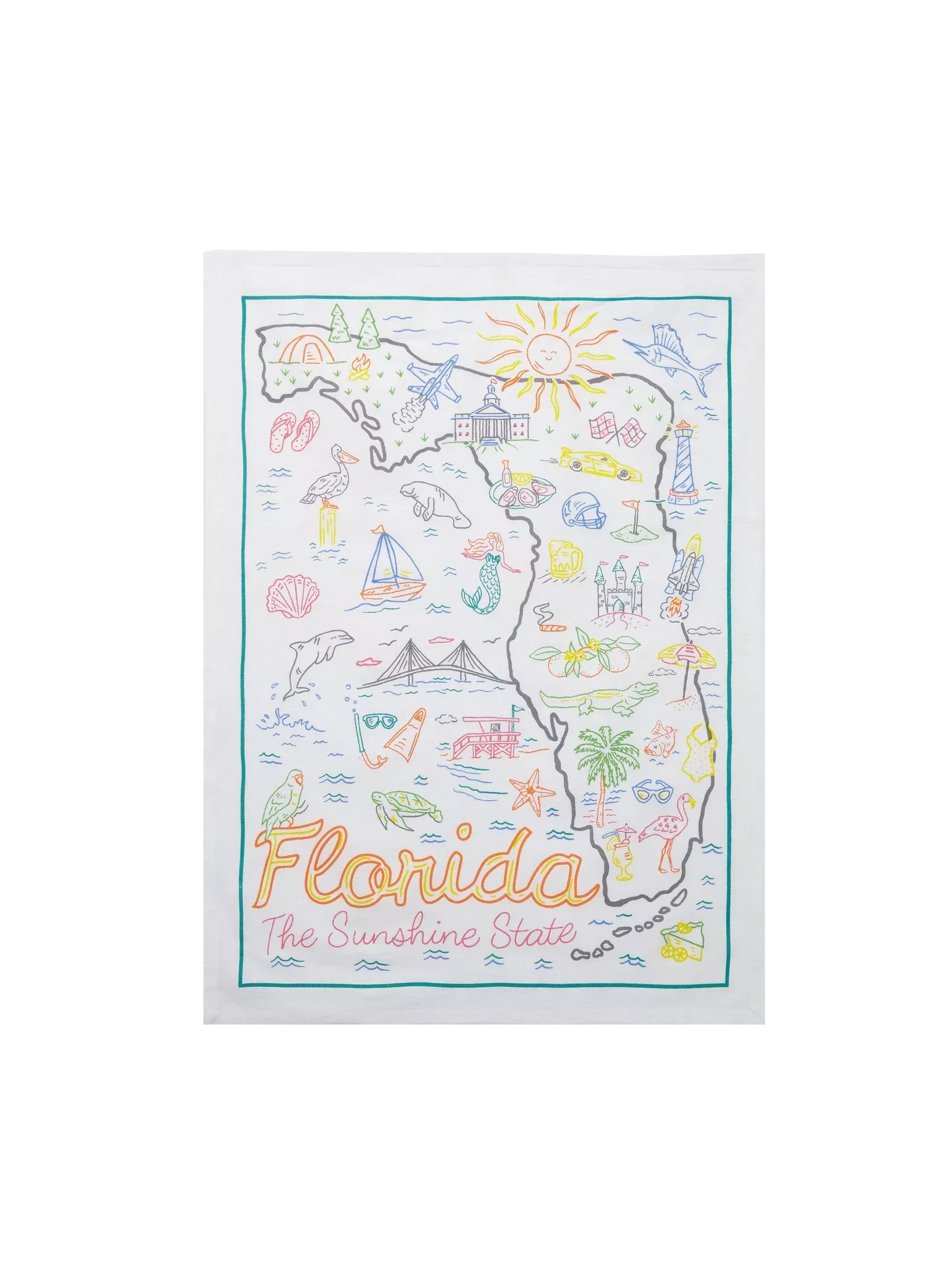 Florida Kitchen Towel