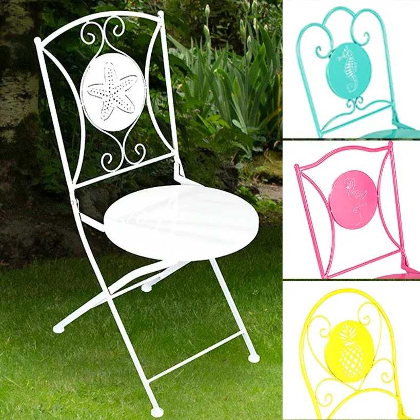 Foldable Metal Icon Chairs