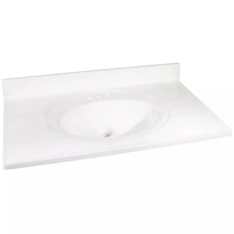 Foremost WS-2237 Cultured Marble Top, 22" x 37"