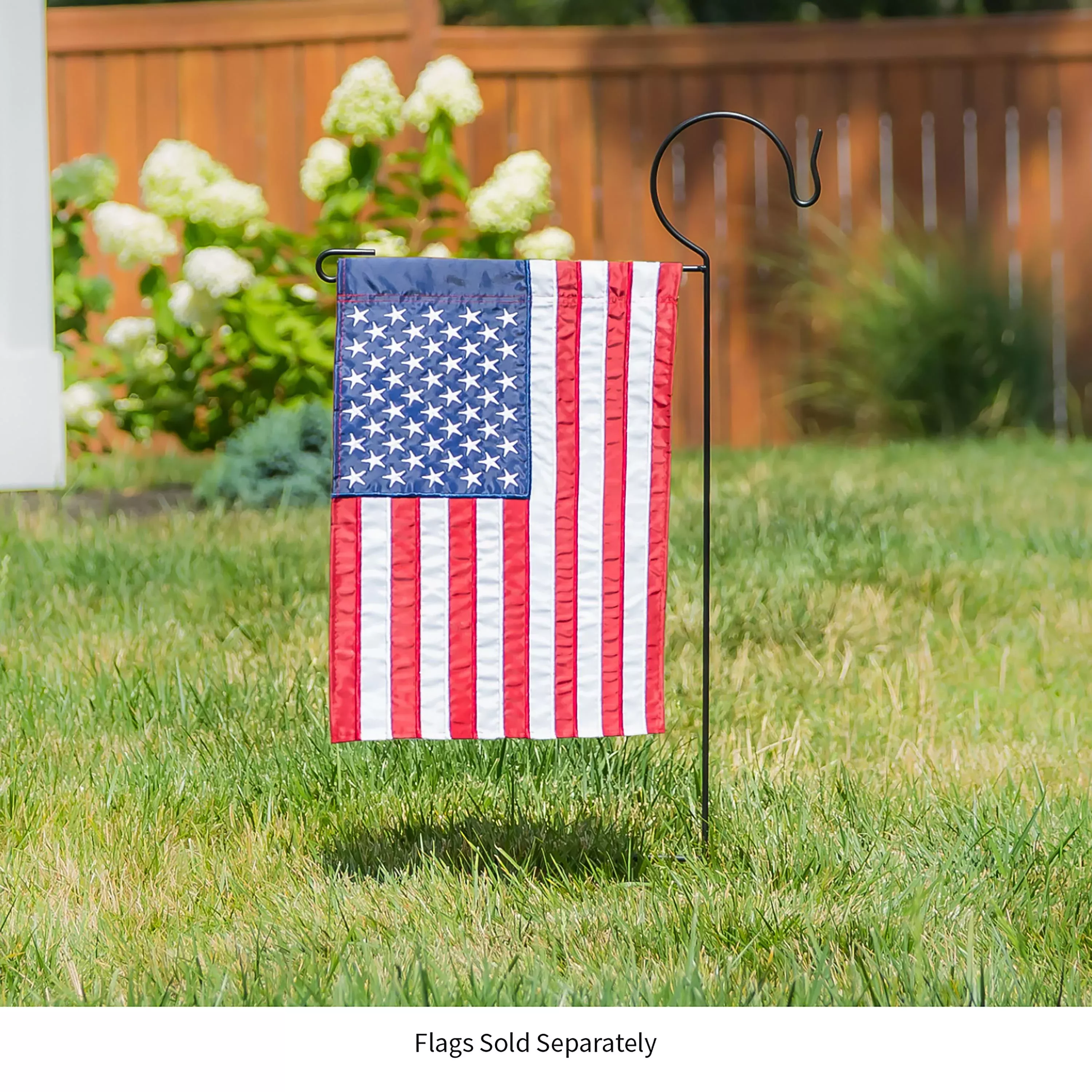 Garden Flag Stand with Shepherd’s Hook