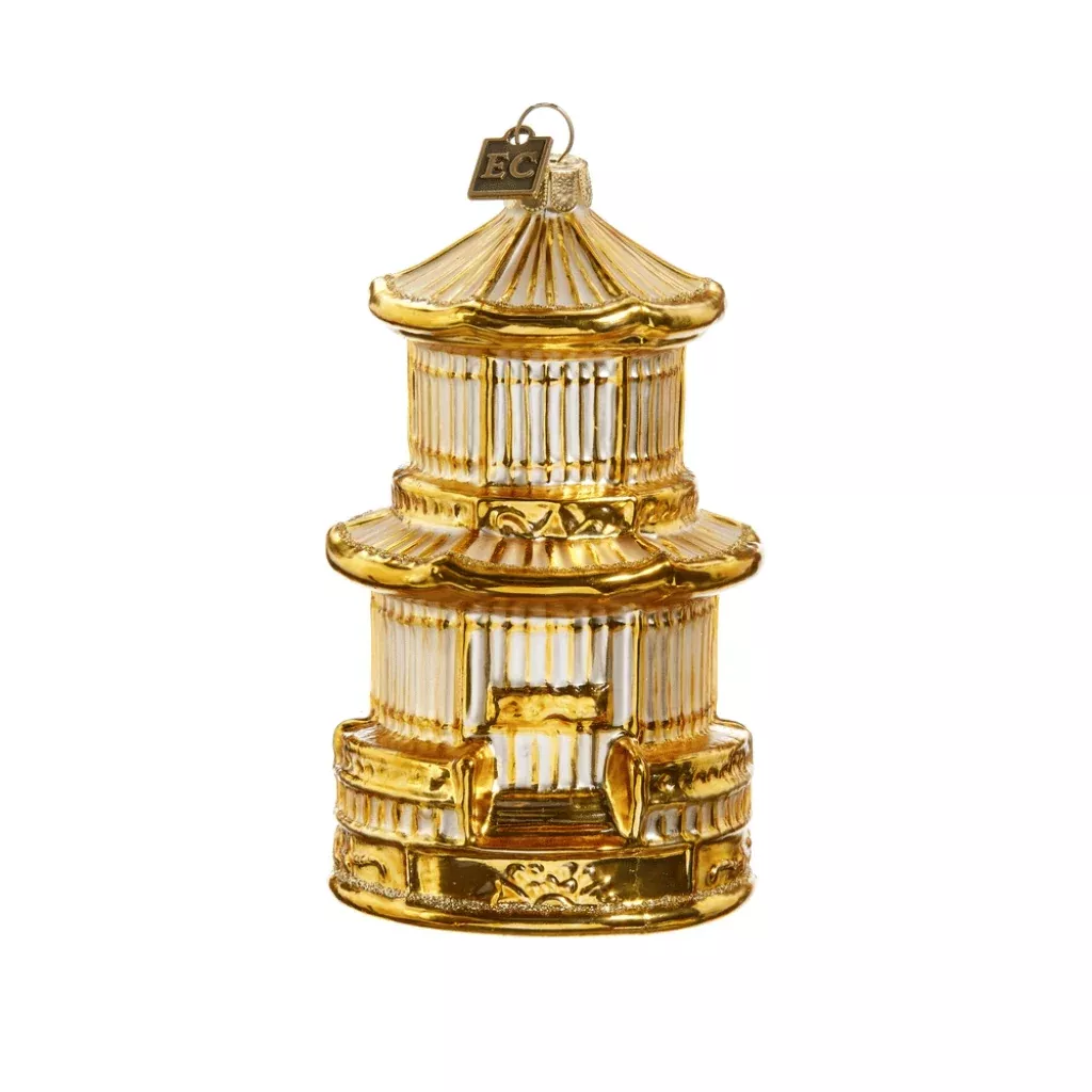 Gilded Birdcage Ornament