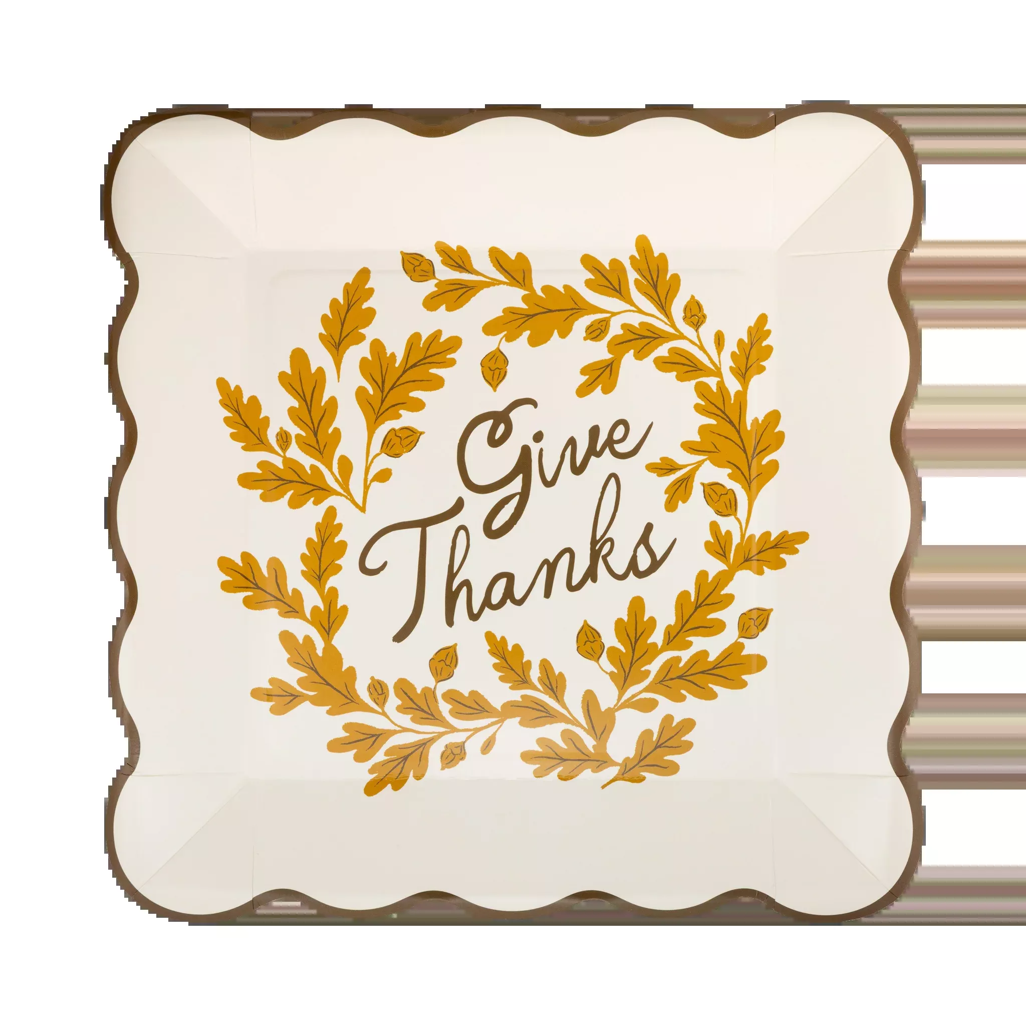 Give Thanks Paper Plates