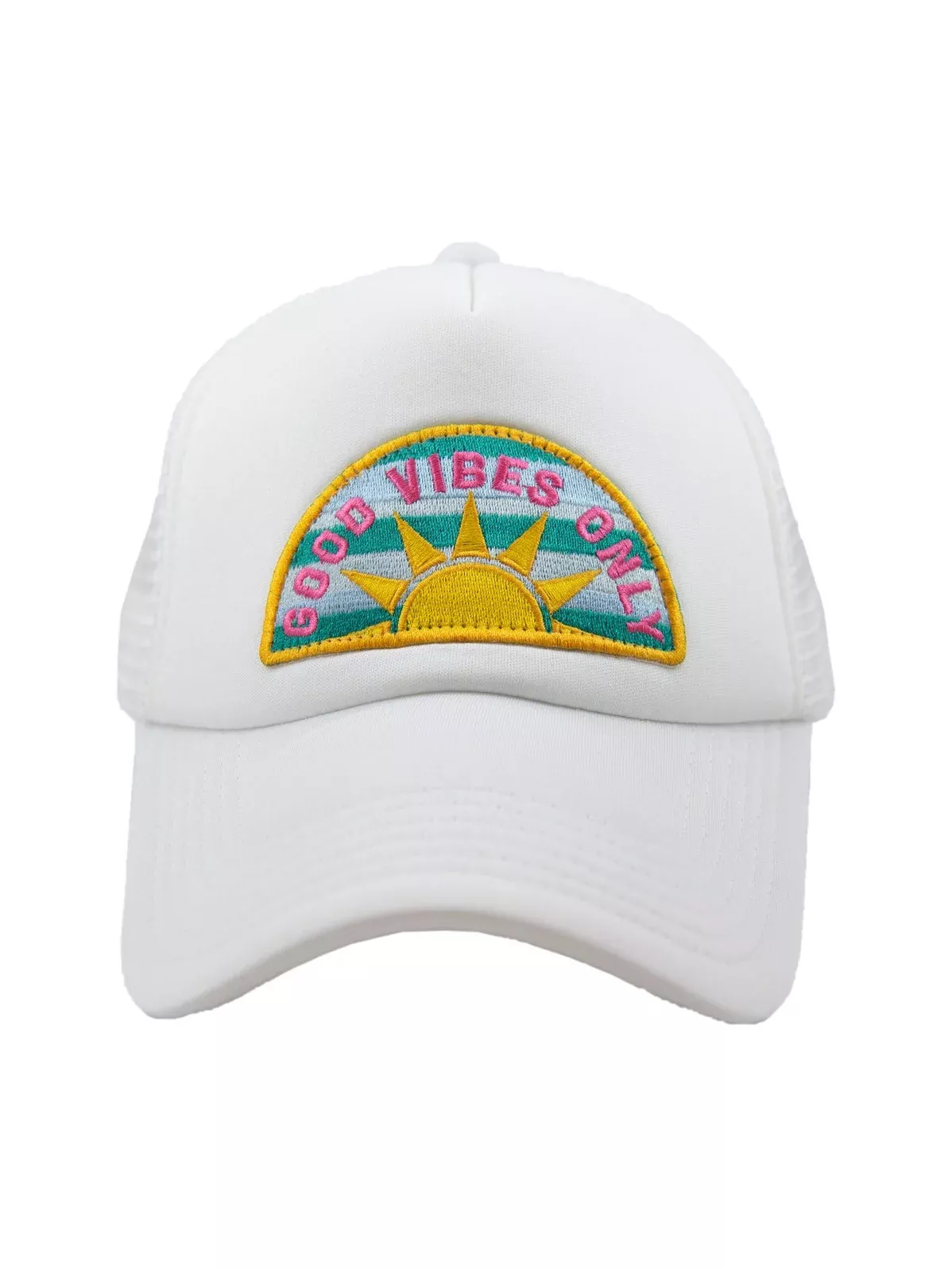 Good Vibes Only Patch Foam Trucker Hat
