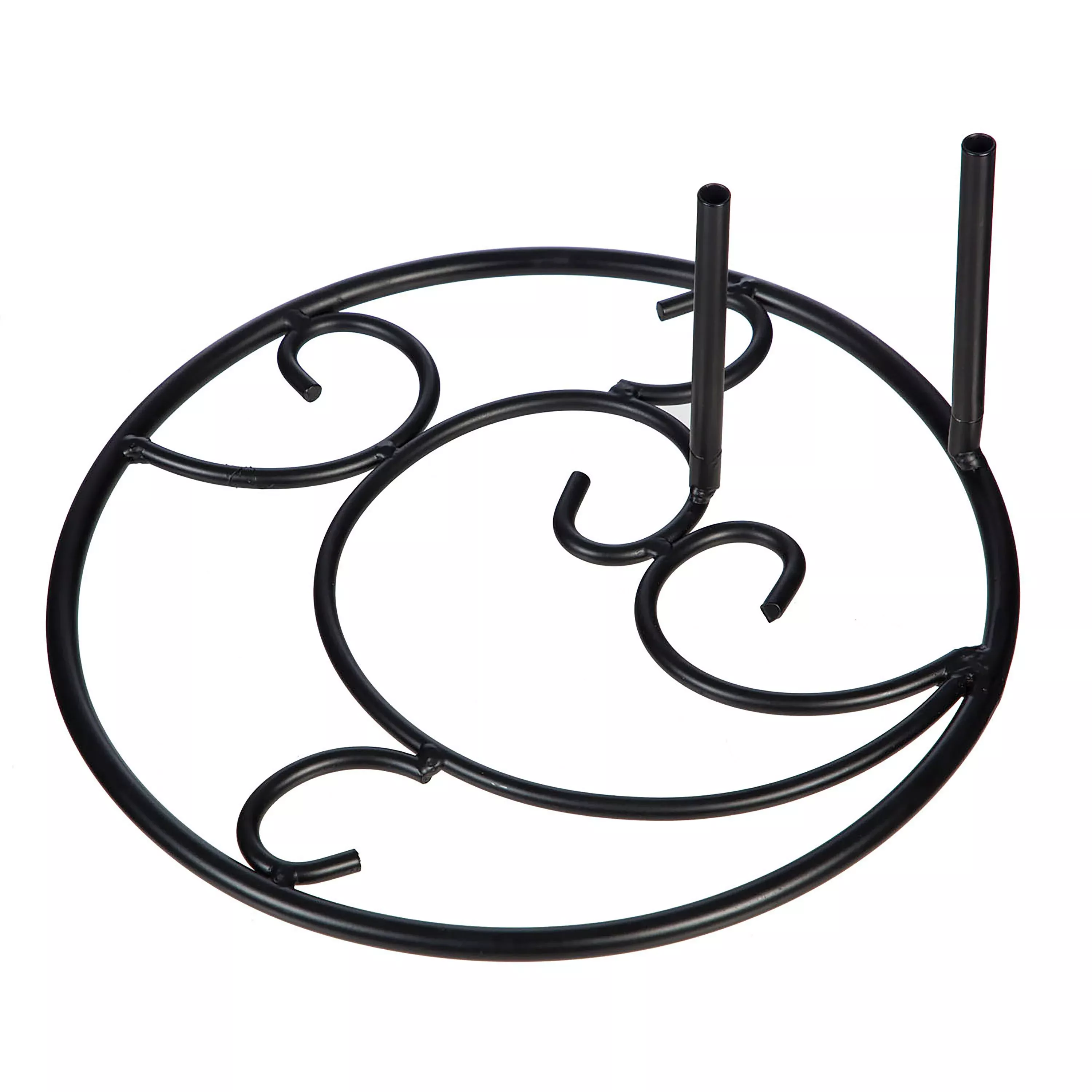 H-Stake Curlicue Stand Base