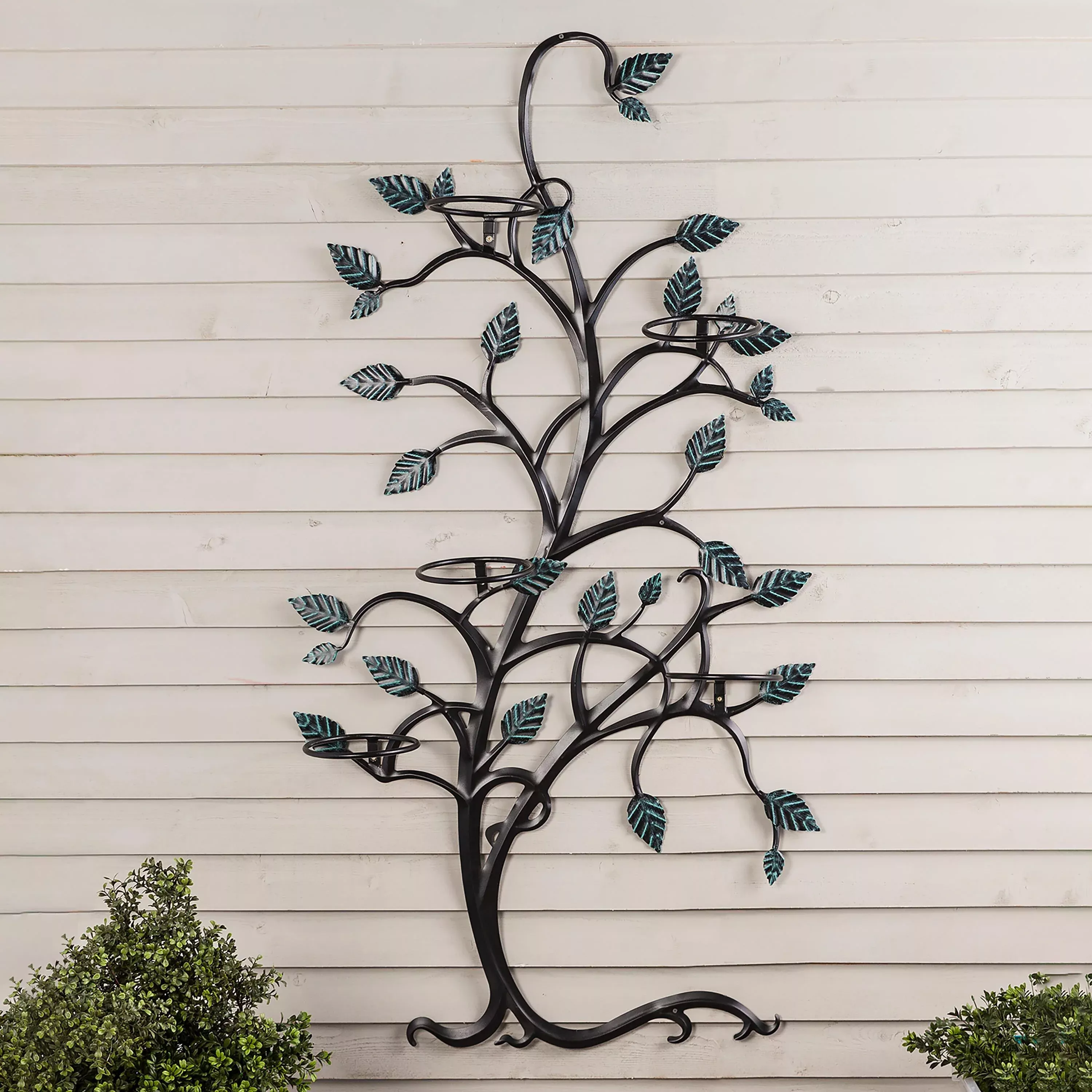Hanging Tree Trellis with Pot Holders