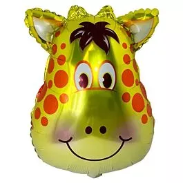Happy Giraffe Flying Foil Balloons | 50 pcs